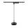 SLV 1009133 GRIP! FLAT 1~ Pendelleuchte PHASE Pendellänge 200 cm 2700/3000 K Schwarz / Gold