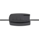 SLV 1009142 SUN FL G9 Stehleuchte rund 1 x max. 5 W IP20 Schwarz