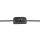 SLV 1009143 SUN TL G9 Tischleuchte rund 1 x max. 5 W IP20 Schwarz