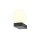 SLV 1009144 SUN WL UP G9 Wandaufbauleuchte rund 1 x max. 5 W IP20 Schwarz