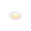 SLV 1009302 NUMINOS® XS Deckeneinbauleuchte 3000 K 40° IP20 rund Weiß