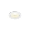 SLV 1009317 NUMINOS® XS Deckeneinbauleuchte 4000 K 20° IP20 rund Weiß