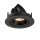 SLV 1009379 NUMINOS® GIMBLE S Deckeneinbauleuchte 2700 K 20° IP20 rund Schwarz