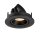 SLV 1009382 NUMINOS® GIMBLE S Deckeneinbauleuchte 2700 K 40° IP20 rund Schwarz