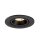 SLV 1009385 NUMINOS® GIMBLE S Deckeneinbauleuchte 2700 K 55° IP20 rund Schwarz