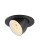SLV 1009386 NUMINOS® GIMBLE S Deckeneinbauleuchte 2700 K 55° IP20 rund Schwarz / Weiß