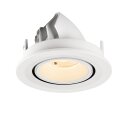 SLV 1009392 NUMINOS® GIMBLE S Deckeneinbauleuchte...