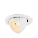 SLV 1009395 NUMINOS® GIMBLE S Deckeneinbauleuchte...