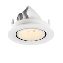 SLV 1009395 NUMINOS® GIMBLE S Deckeneinbauleuchte...