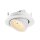 SLV 1009395 NUMINOS® GIMBLE S Deckeneinbauleuchte 2700 K 55° IP20 rund Weiß