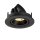 SLV 1009397 NUMINOS® GIMBLE S Deckeneinbauleuchte 3000 K 20° IP20 rund Schwarz