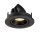 SLV 1009400 NUMINOS® GIMBLE S Deckeneinbauleuchte 3000 K 40° IP20 rund Schwarz