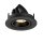 SLV 1009403 NUMINOS® GIMBLE S Deckeneinbauleuchte 3000 K 55° IP20 rund Schwarz