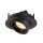 SLV 1009403 NUMINOS® GIMBLE S Deckeneinbauleuchte 3000 K 55° IP20 rund Schwarz