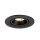 SLV 1009403 NUMINOS® GIMBLE S Deckeneinbauleuchte 3000 K 55° IP20 rund Schwarz