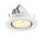 SLV 1009413 NUMINOS® GIMBLE S Deckeneinbauleuchte 3000 K 55° IP20 rund Weiß