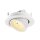 SLV 1009413 NUMINOS® GIMBLE S Deckeneinbauleuchte 3000 K 55° IP20 rund Weiß