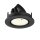 SLV 1009416 NUMINOS® GIMBLE S Deckeneinbauleuchte 4000 K 20° IP20 rund Schwarz / Weiß