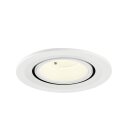 SLV 1009428 NUMINOS® GIMBLE S Deckeneinbauleuchte 4000 K 40° IP20 rund Weiß