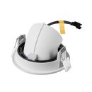 SLV 1009428 NUMINOS® GIMBLE S Deckeneinbauleuchte 4000 K 40° IP20 rund Weiß