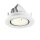 SLV 1009431 NUMINOS® GIMBLE S Deckeneinbauleuchte 4000 K 55° IP20 rund Weiß