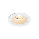 SLV 1009446 NUMINOS® S Deckeneinbauleuchte 2700 K 40° IP20 rund Weiß