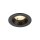 SLV 1009454 NUMINOS® S Deckeneinbauleuchte 3000 K 40° IP20 rund Schwarz