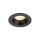 SLV 1009457 NUMINOS® S Deckeneinbauleuchte 3000 K 55° IP20 rund Schwarz