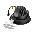 SLV 1009512 NUMINOS® MOVE S Deckeneinbauleuchte 3000 K 55° IP20 rund Schwarz / Weiß