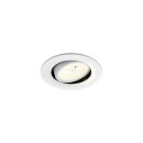SLV 1009539 NUMINOS® MOVE S Deckeneinbauleuchte 4000 K 55° IP20 rund Weiß