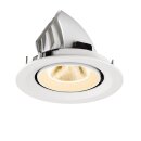 SLV 1009551 NUMINOS® GIMBLE M Deckeneinbauleuchte...