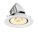 SLV 1009569 NUMINOS® GIMBLE M Deckeneinbauleuchte...