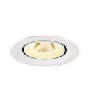 SLV 1009569 NUMINOS® GIMBLE M Deckeneinbauleuchte 3000 K 20° Weiß