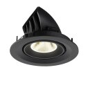 SLV 1009577 NUMINOS® GIMBLE M Deckeneinbauleuchte 4000 K 20° Schwarz