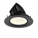 SLV 1009584 NUMINOS® GIMBLE M Deckeneinbauleuchte 4000 K 55° Schwarz / Weiß