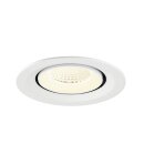 SLV 1009590 NUMINOS® GIMBLE M Deckeneinbauleuchte 4000 K 40° Weiß