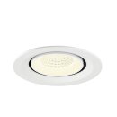 SLV 1009593 NUMINOS® GIMBLE M Deckeneinbauleuchte 4000 K 55° Weiß