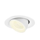 SLV 1009593 NUMINOS® GIMBLE M Deckeneinbauleuchte 4000 K 55° Weiß