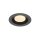 SLV 1009598 NUMINOS® M Deckeneinbauleuchte 2700 K 40° IP20 rund Schwarz