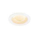 SLV 1009608 NUMINOS® M Deckeneinbauleuchte 2700 K 40° IP20 rund Weiß