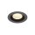SLV 1009619 NUMINOS® M Deckeneinbauleuchte 3000 K 55° IP20 rund Schwarz