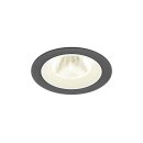 SLV 1009632 NUMINOS® M Deckeneinbauleuchte 4000 K 20° IP20 rund Schwarz / Weiß