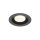 SLV 1009634 NUMINOS® M Deckeneinbauleuchte 4000 K 40° IP20 rund Schwarz