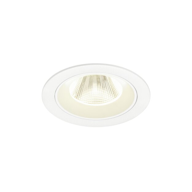 SLV 1009641 NUMINOS® M Deckeneinbauleuchte 4000 K 20° IP20 rund Weiß