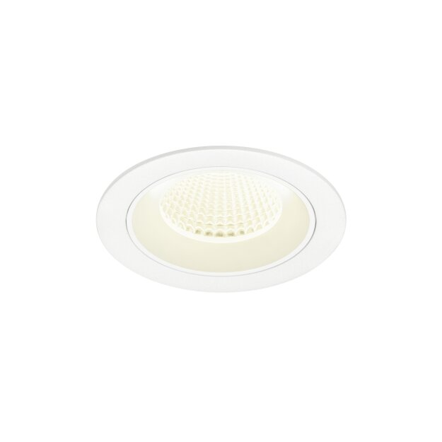 SLV 1009644 NUMINOS® M Deckeneinbauleuchte 4000 K 40° IP20 rund Weiß
