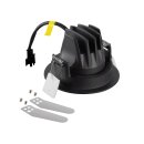 SLV 1009671 NUMINOS® MOVE M Deckeneinbauleuchte 3000 K 40° IP20 rund Schwarz / Weiß
