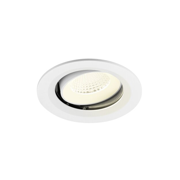 SLV 1009698 NUMINOS® MOVE M Deckeneinbauleuchte 4000 K 40° IP20 rund Weiß