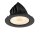 SLV 1009707 NUMINOS® GIMBLE L Deckeneinbauleuchte 2700 K 40° IP20 rund Schwarz / Weiß