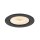 SLV 1009710 NUMINOS® GIMBLE L Deckeneinbauleuchte 2700 K 55° IP20 rund Schwarz / Weiß