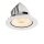 SLV 1009713 NUMINOS® GIMBLE L Deckeneinbauleuchte 2700 K 20° IP20 rund Weiß
